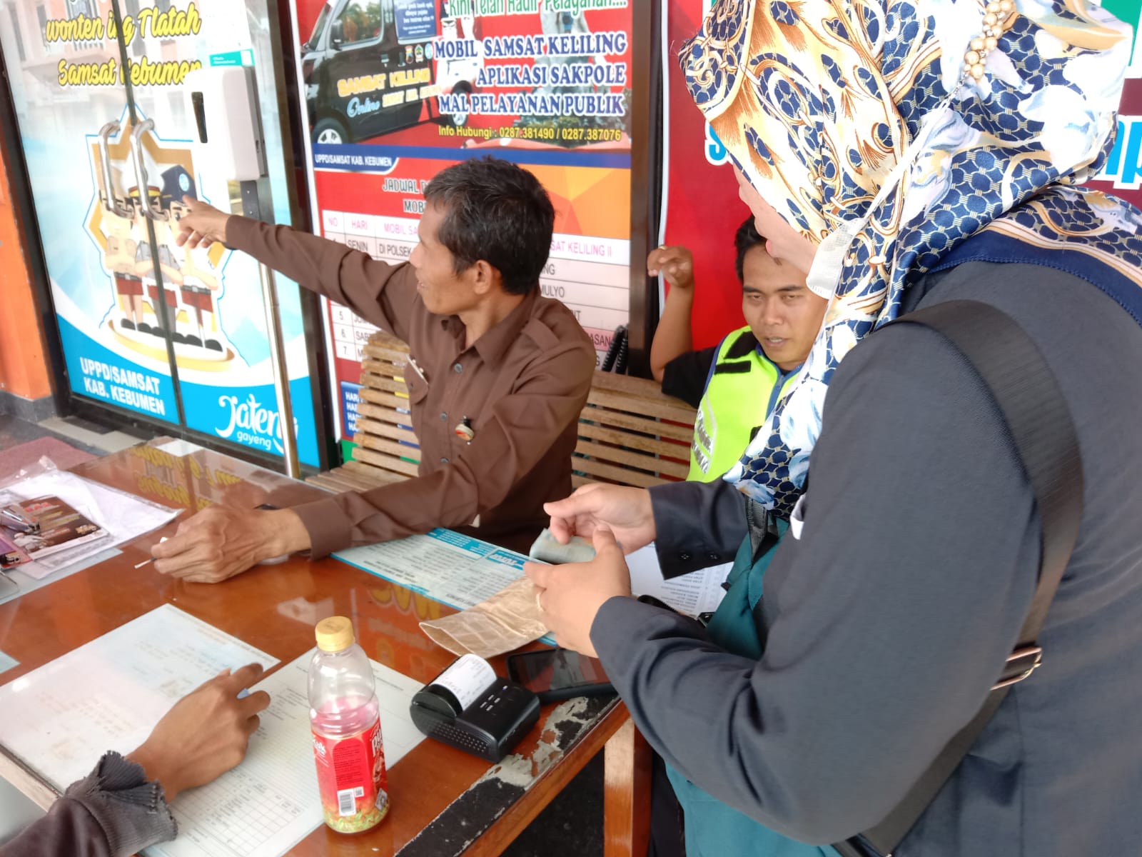 Kegiatan Inklusi Keuangan  Semester I  Tahun 2023 Kantor Samsat Kebumen